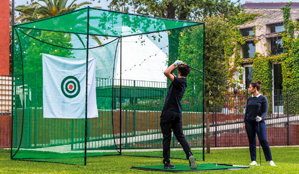 rete gabbia allenamento golf