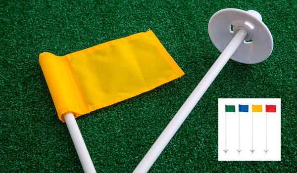 marcotore green con bandierina golf